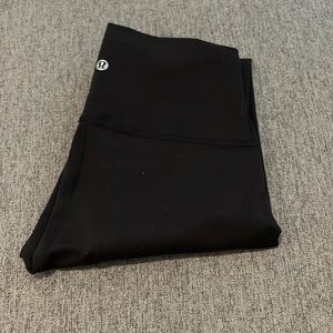 lululemon black wonder unders
